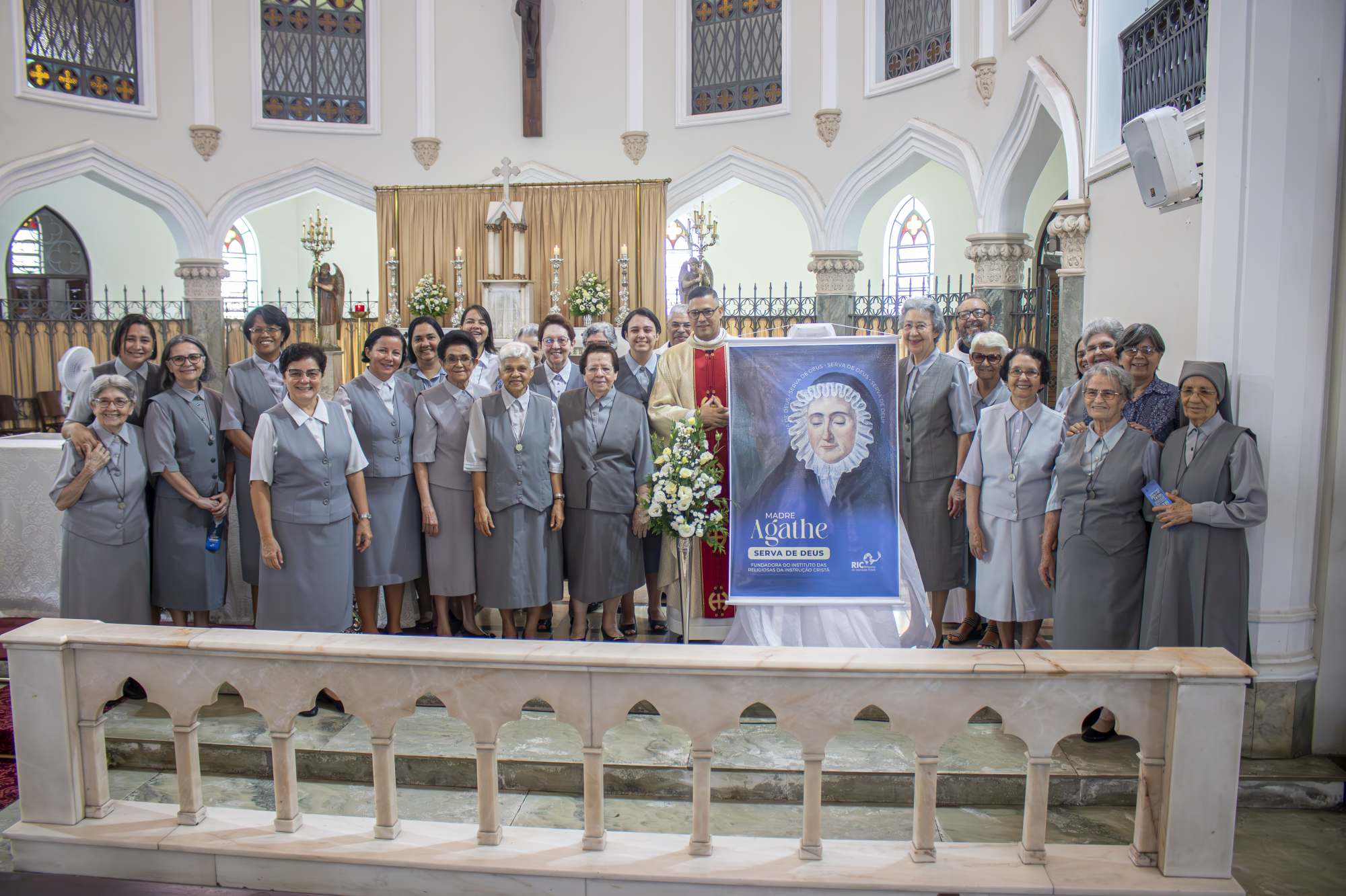 Madre Agathe é anunciada como Serva de Deus no dia do aniversário do Instituto das Religiosas da Instrução Cristã